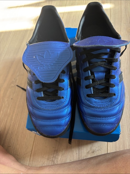 adidas Shoes - adidas Men’s Royal Blue Athletic Sneakers with Black Accents